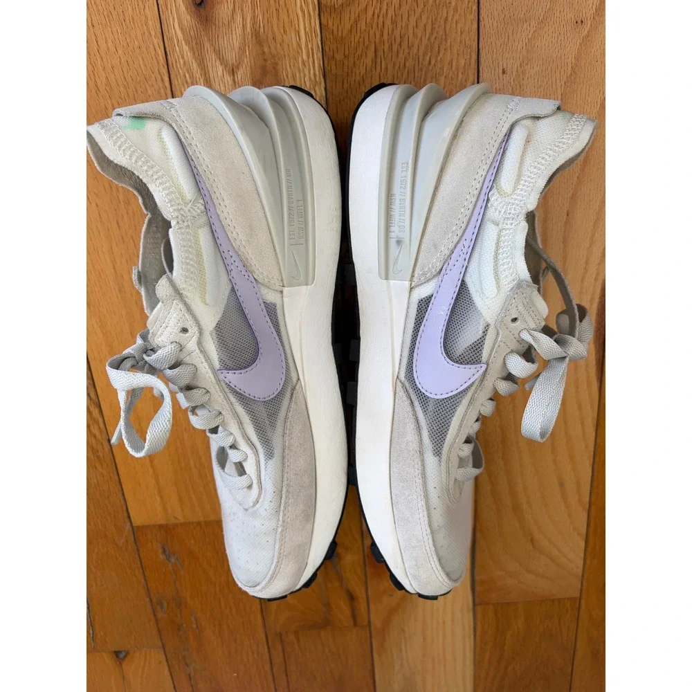Nike Wmns Waffle One Summit White Infinite Lilac Light Bone Women‎ Size  7.5